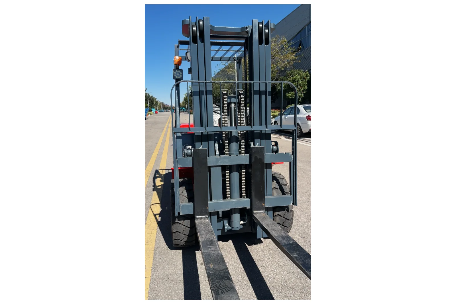 CPC(D)30 3 t diesel forklift — detail photograph